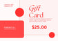 $25.00 Gift Card