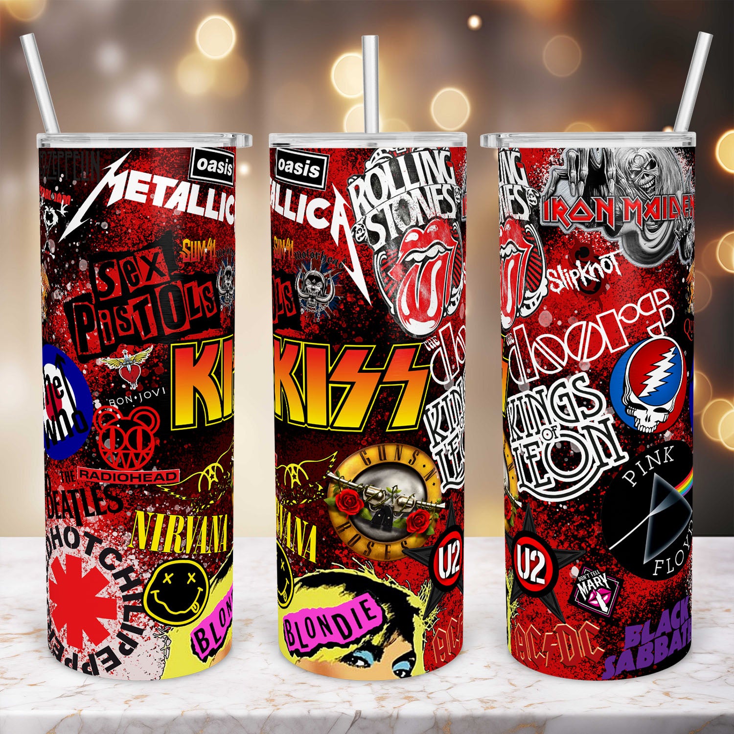 Rock N Roll Tumblers